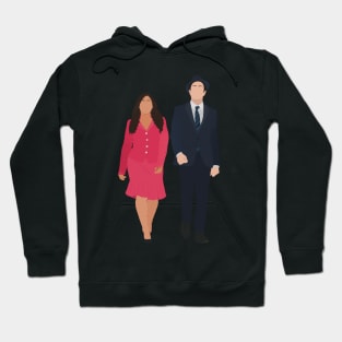 Superstore Amy and Jonah Walk Suit Fan Art Hoodie